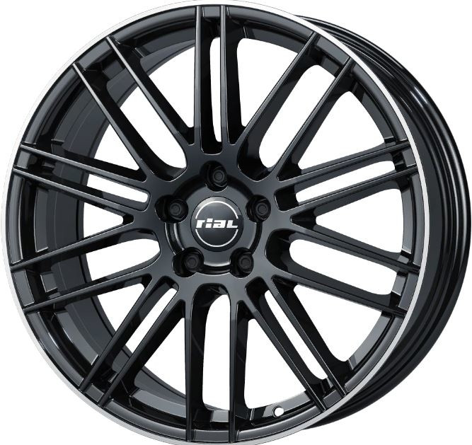 Rial KiboX Diamond Black Lip Polished 5*112 9xR20 ET20 DIA66.5