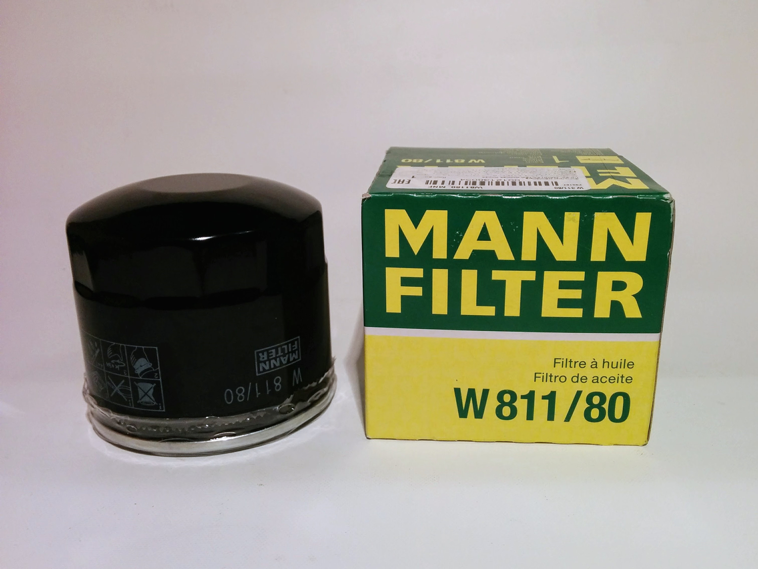 Mann W811/80 Фильтр масляный