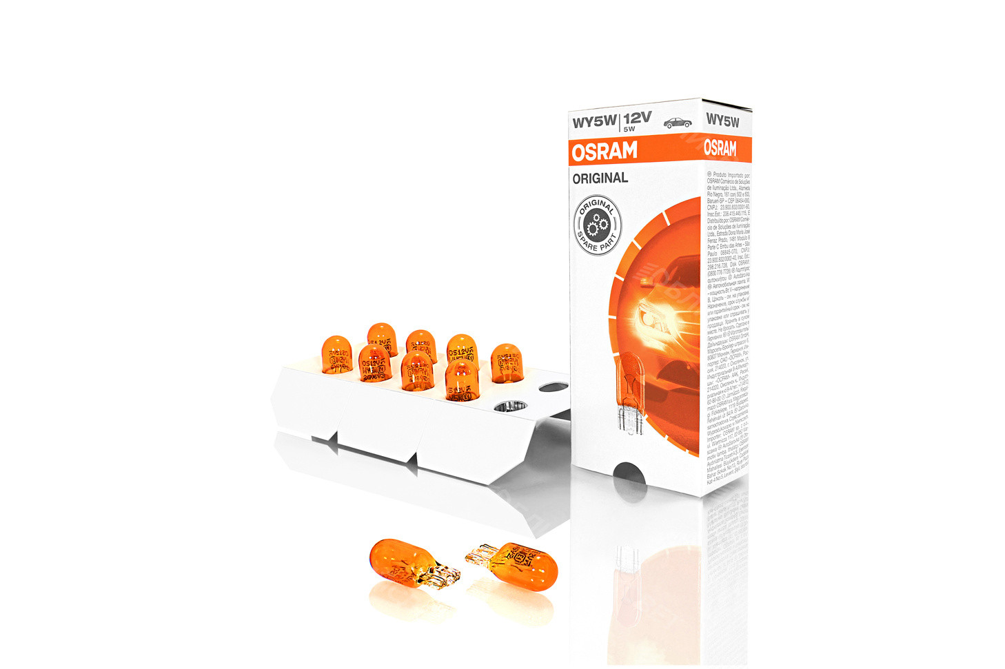 Osram 2827 Лампа WY5W(W2.1x9.5d) 12V 5W