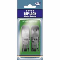 Alca W300220 Адаптер д/щеток с верх.замком(push button 19mm)Top Lock 2шт