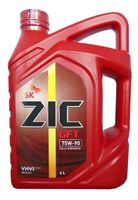 Масло трансмиссионное ZIC 75W90 162629 GL-4/5 GFT 4л