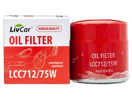 LivCar LCC712/75W Фильтр масляный OIL FILTER LCC712/75W OPEL GM DAEWOO CHEVROLET