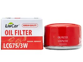 LivCar LCG75/3W Фильтр масляный OIL FILTER LCG75/3W NISSAN RENAULT