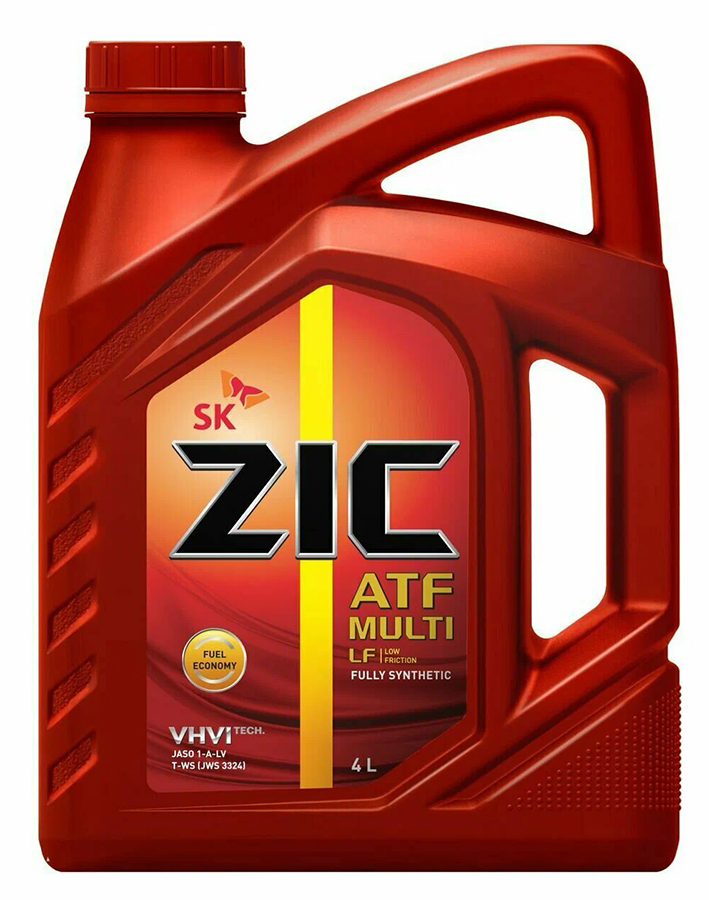 ZIC 162665 Масло трансмиссионное синтетическое ATF MULTI LF 4л