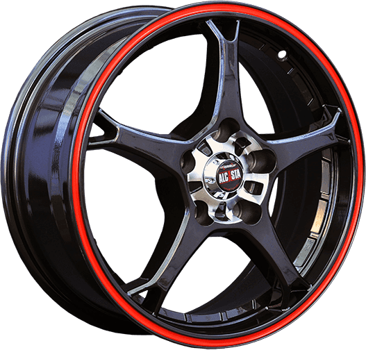Alcasta M11 BKRS 4*100 6xR15 ET50 DIA60.1